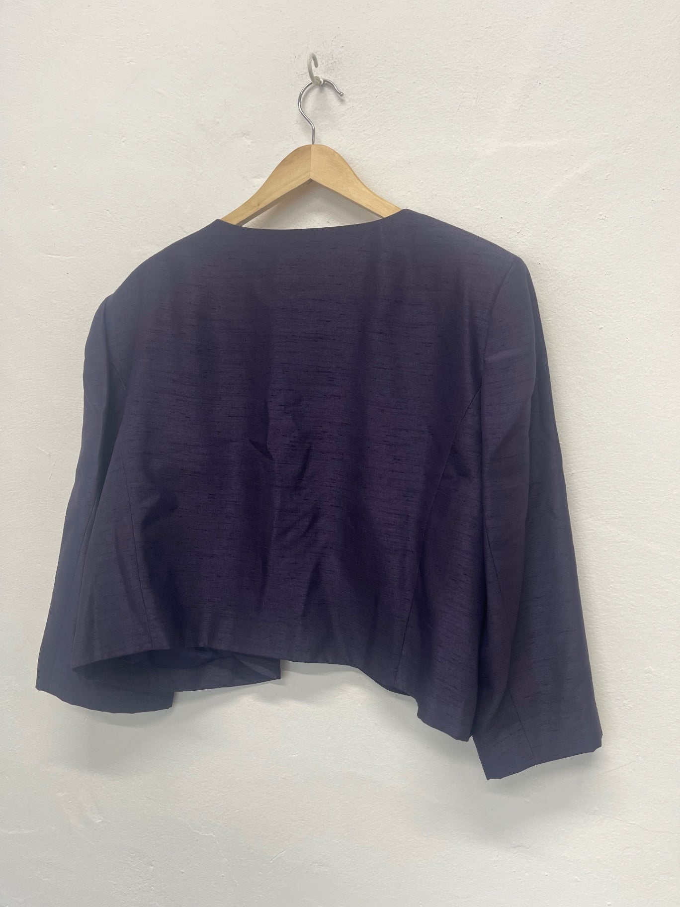 Fabulous Jacques Vert occasion party Blazer uk24 Purple AS602