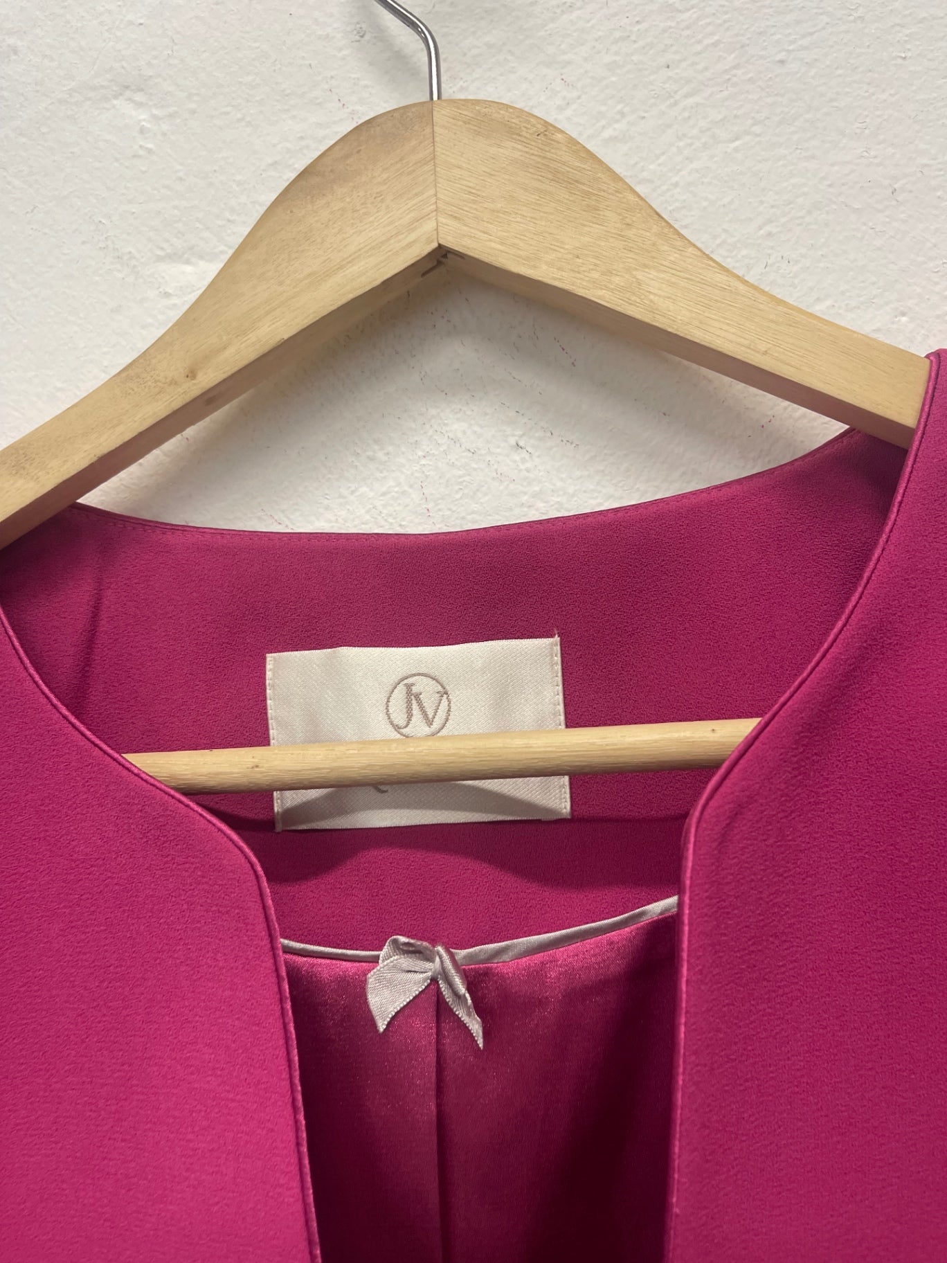 Fabulous Jacques Vert occasion party  Blazer Uk18 Pink AS602