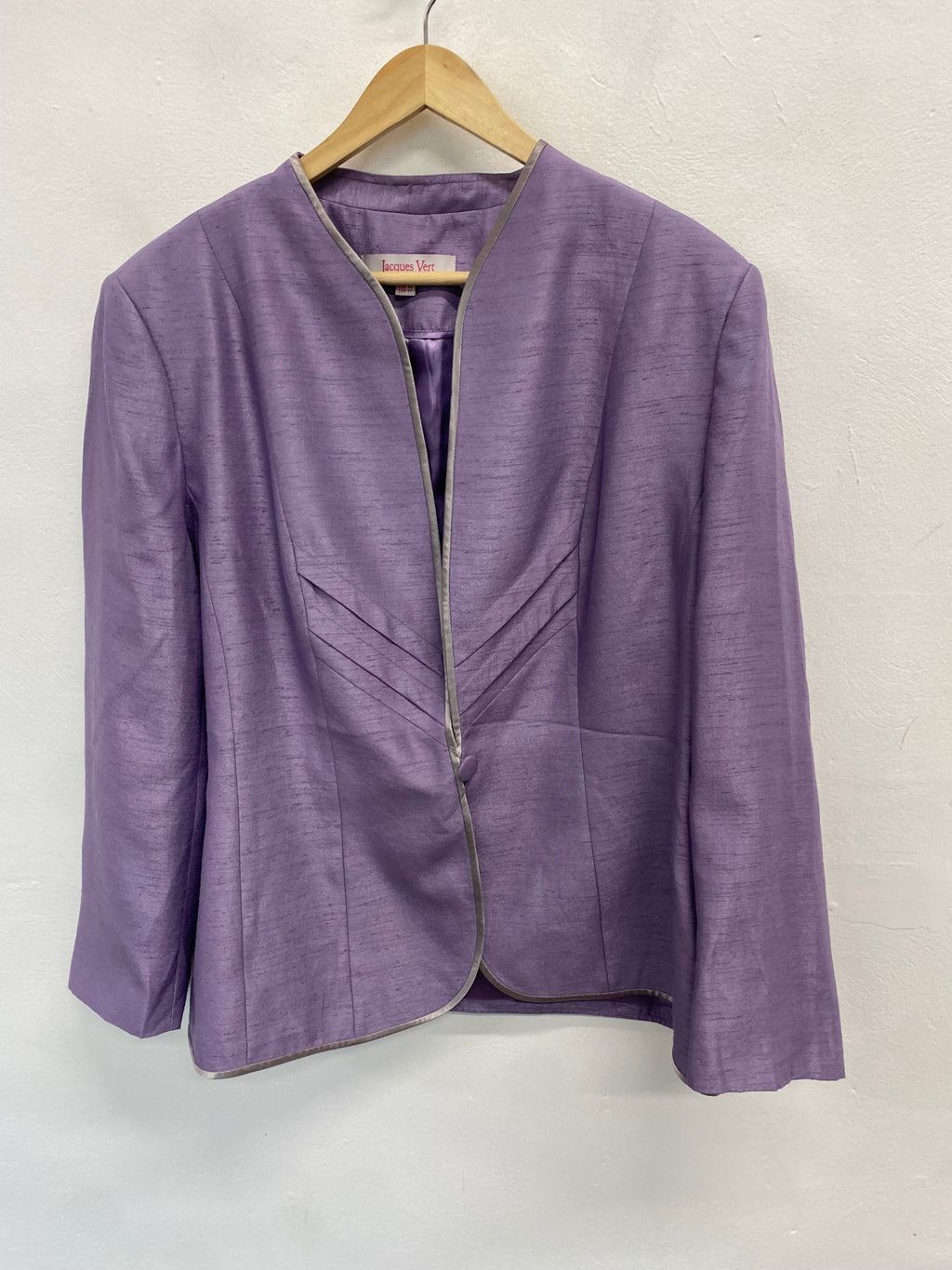 Fabulous Jacques Vert occasion event Jacket UK24 Lilac AS602