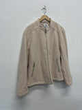 Fabulous Dash fleece activewear Jacket UK22 Beige AS602