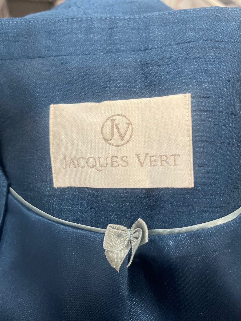 Fabulous Jacques Vert occasion jacket UK24 Blue AS602