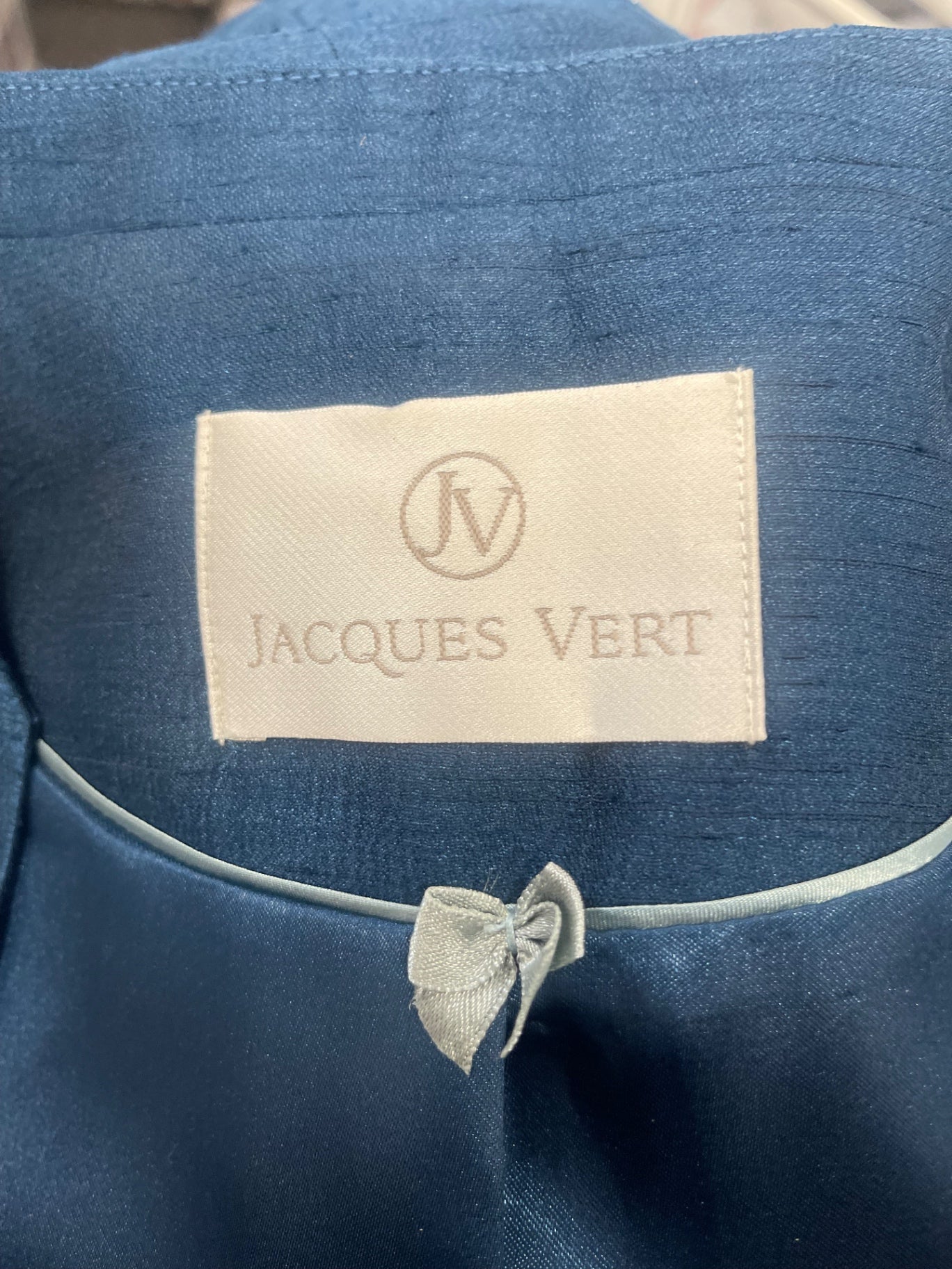 Fabulous Jacques Vert occasion jacket UK24 Blue AS602