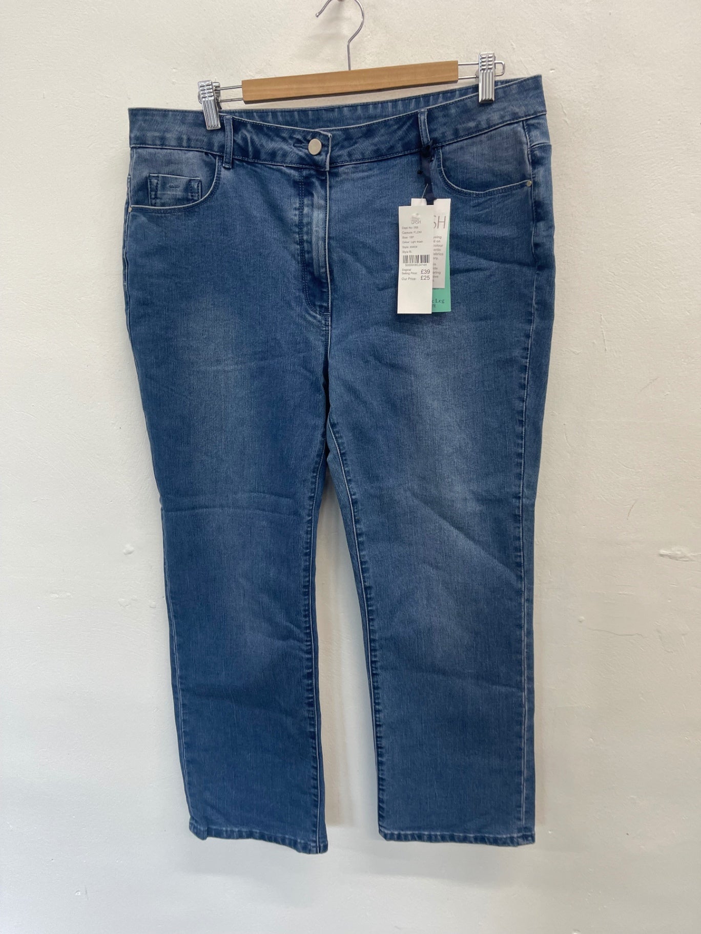 Fabulous Dash classic Jeans UK18 Petite Blue AS602