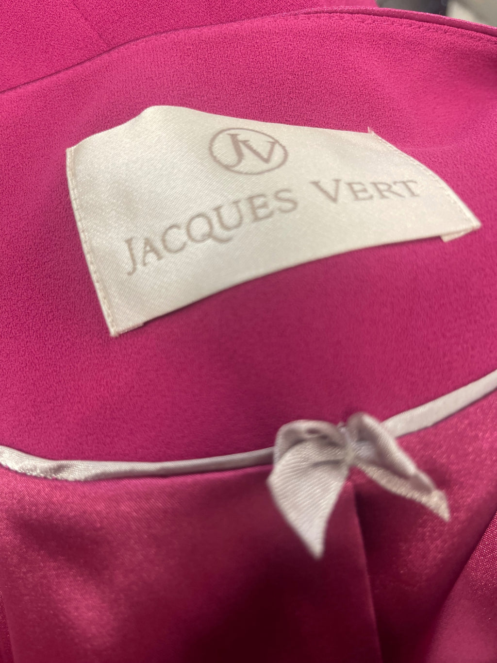 Fabulous Jacques Vert occasion party  Blazer Uk18 Pink AS602