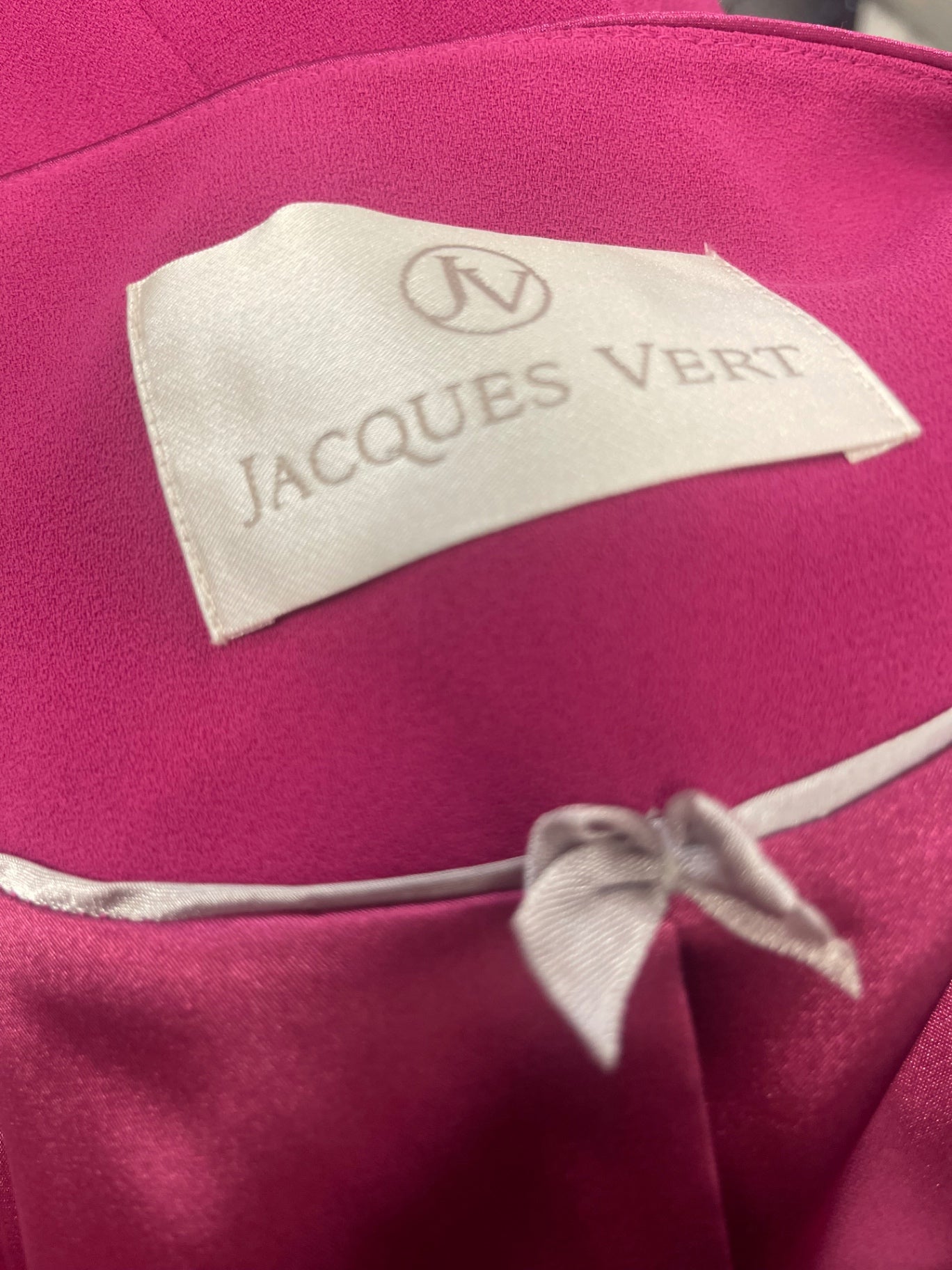 Fabulous Jacques Vert occasion party  Blazer Uk18 Pink AS602