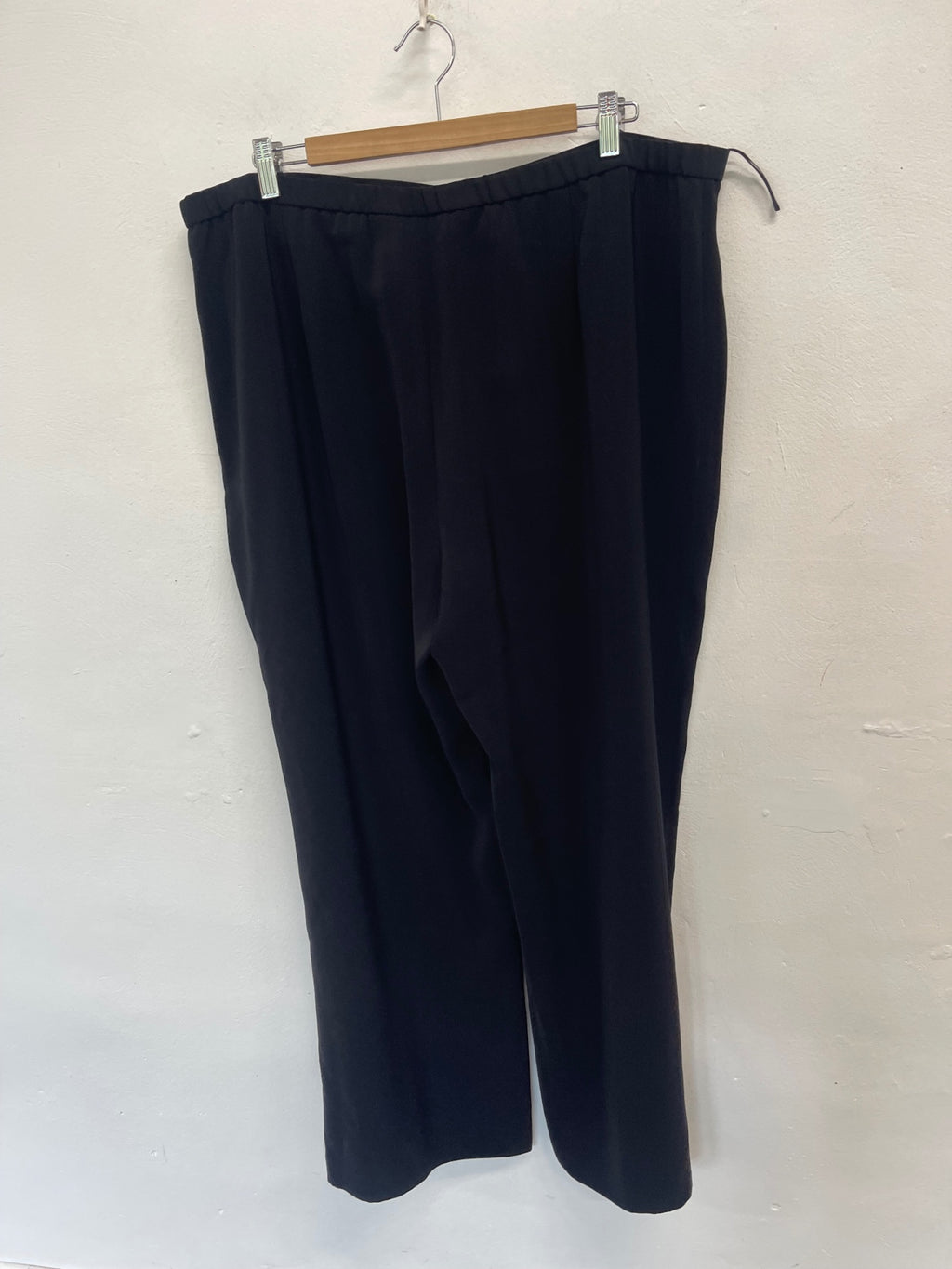 Fabulous Jacques Vert wide leg occasional  UK24 Black AS602