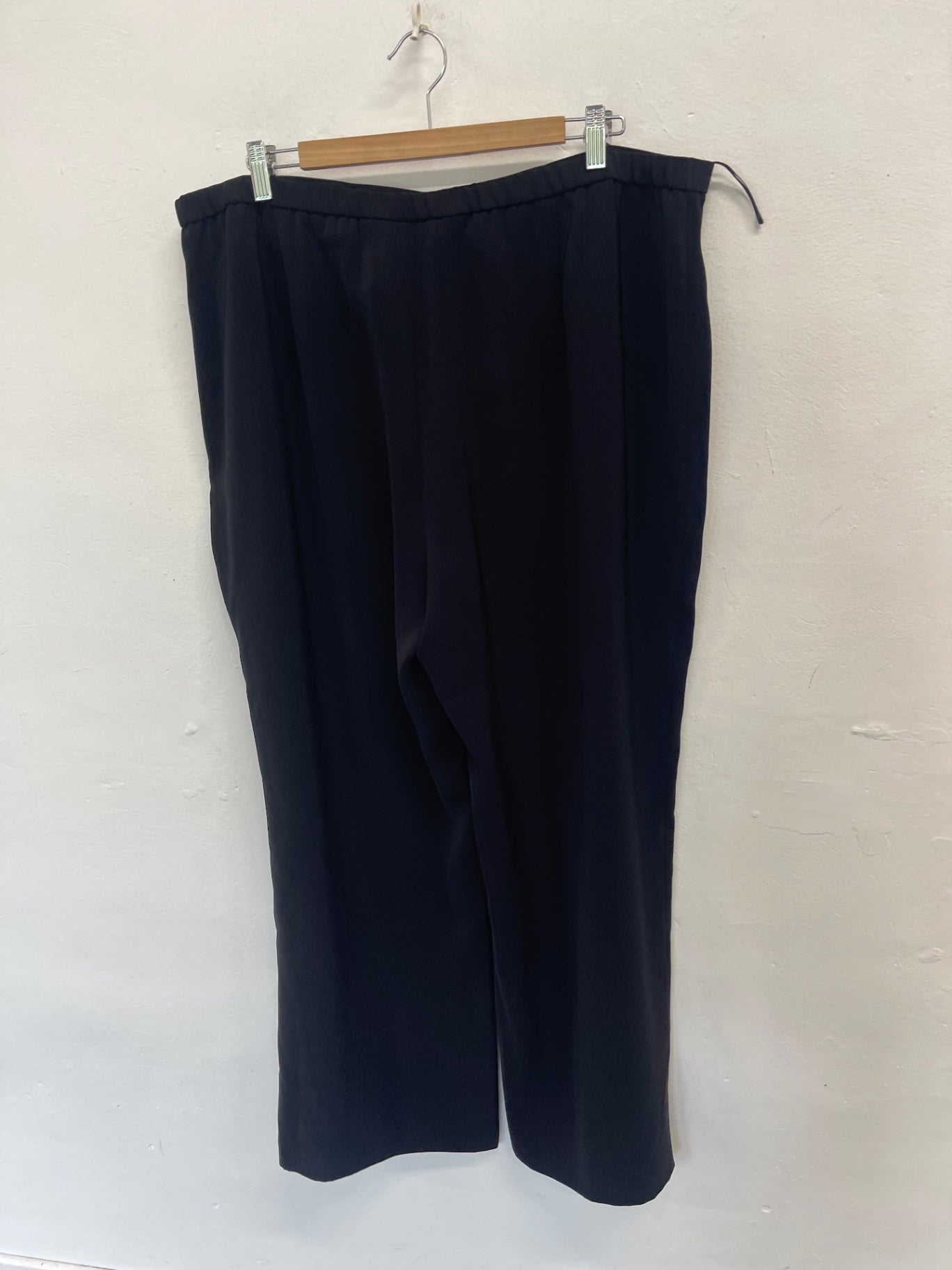 Fabulous Jacques Vert wide leg occasional  UK24 Black AS602