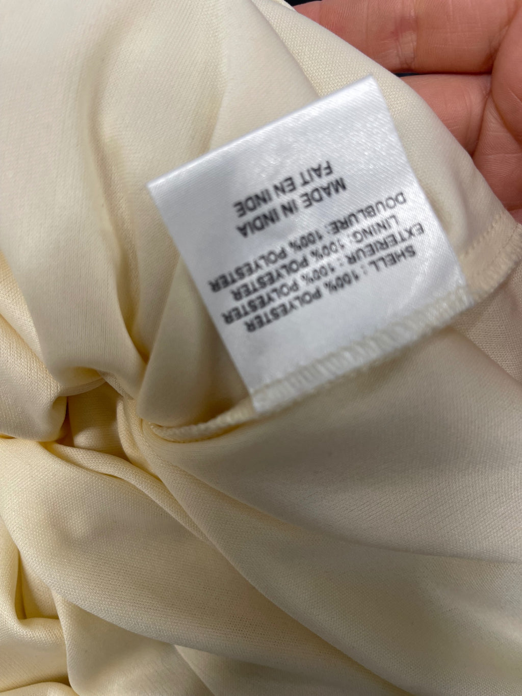 Fabulous Jacques Vert sequin  Blouse UkXL Cream/Beige Party occasion AS602