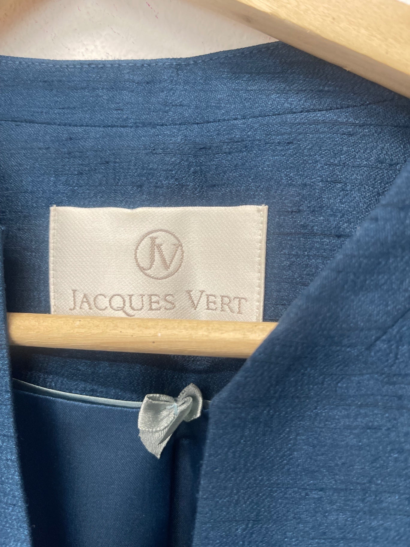 Fabulous Jacques Vert occasion jacket UK24 Blue AS602