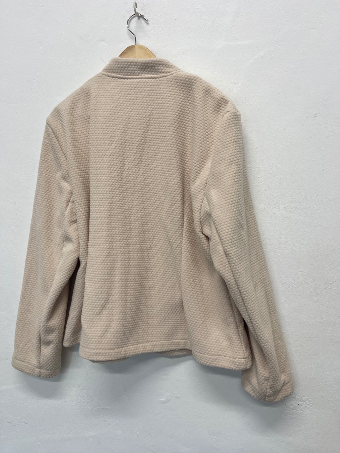Fabulous Dash fleece activewear Jacket UK22 Beige AS602