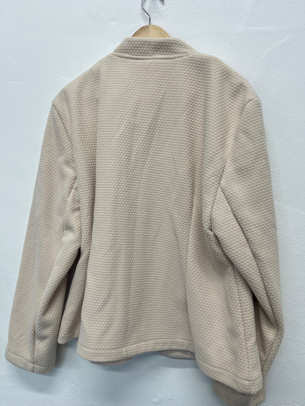 Fabulous Dash fleece activewear Jacket UK22 Beige AS602
