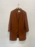 Fabulous Windsmoor cashmere blend  Overcoat UK22 tan brown AS602