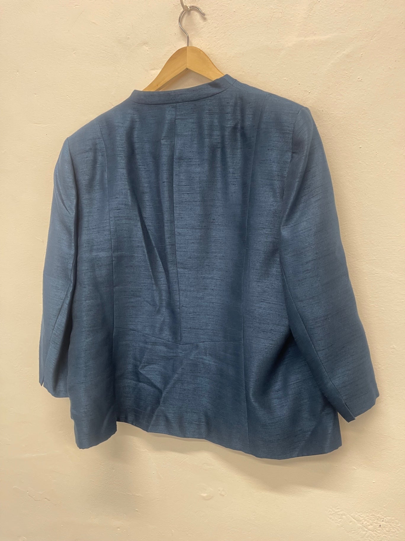 Fabulous Jacques Vert occasion jacket UK24 Blue AS602