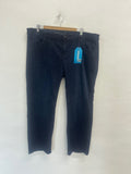 Fabulous M&S Indigo Straight Leg jeans UK22 Dark Blue AS602