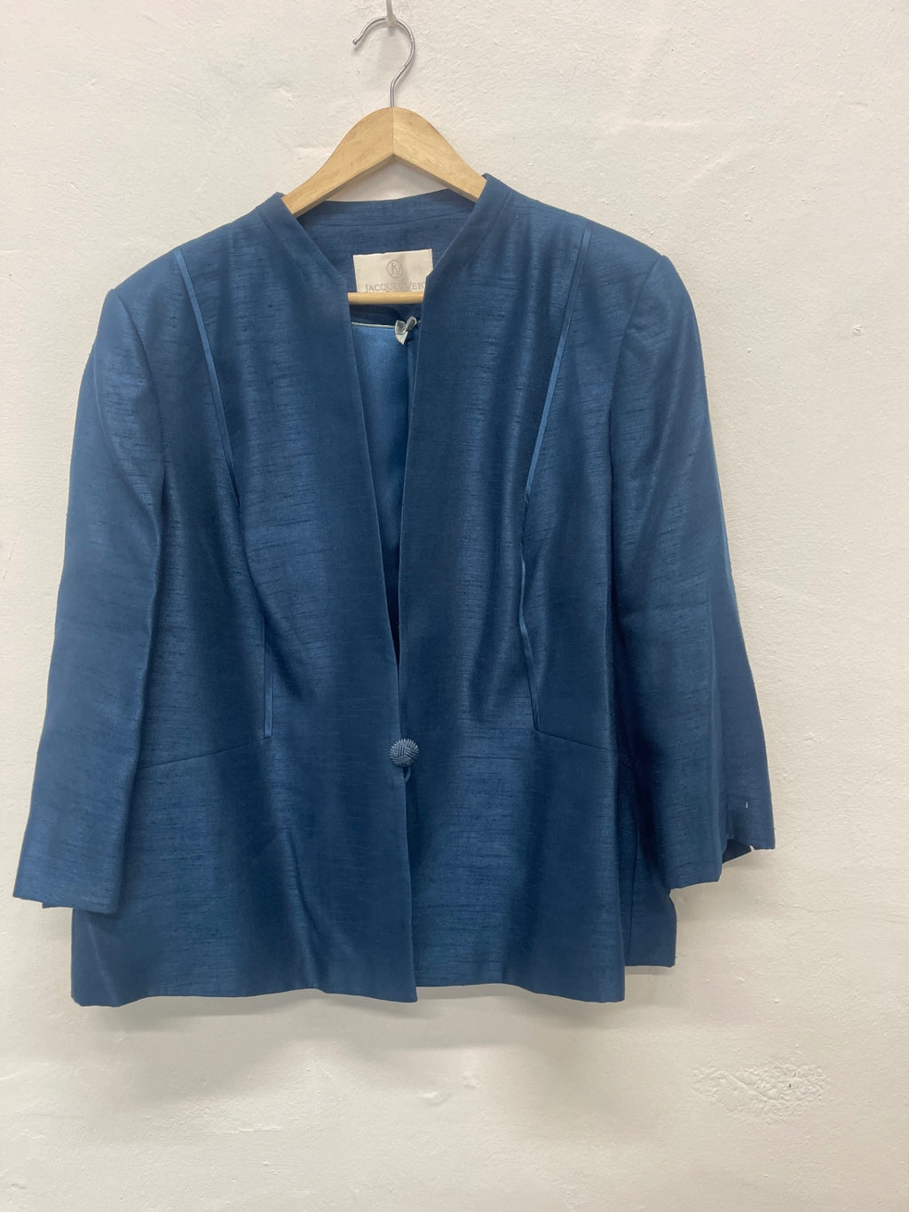 Fabulous Jacques Vert occasion jacket UK24 Blue AS602