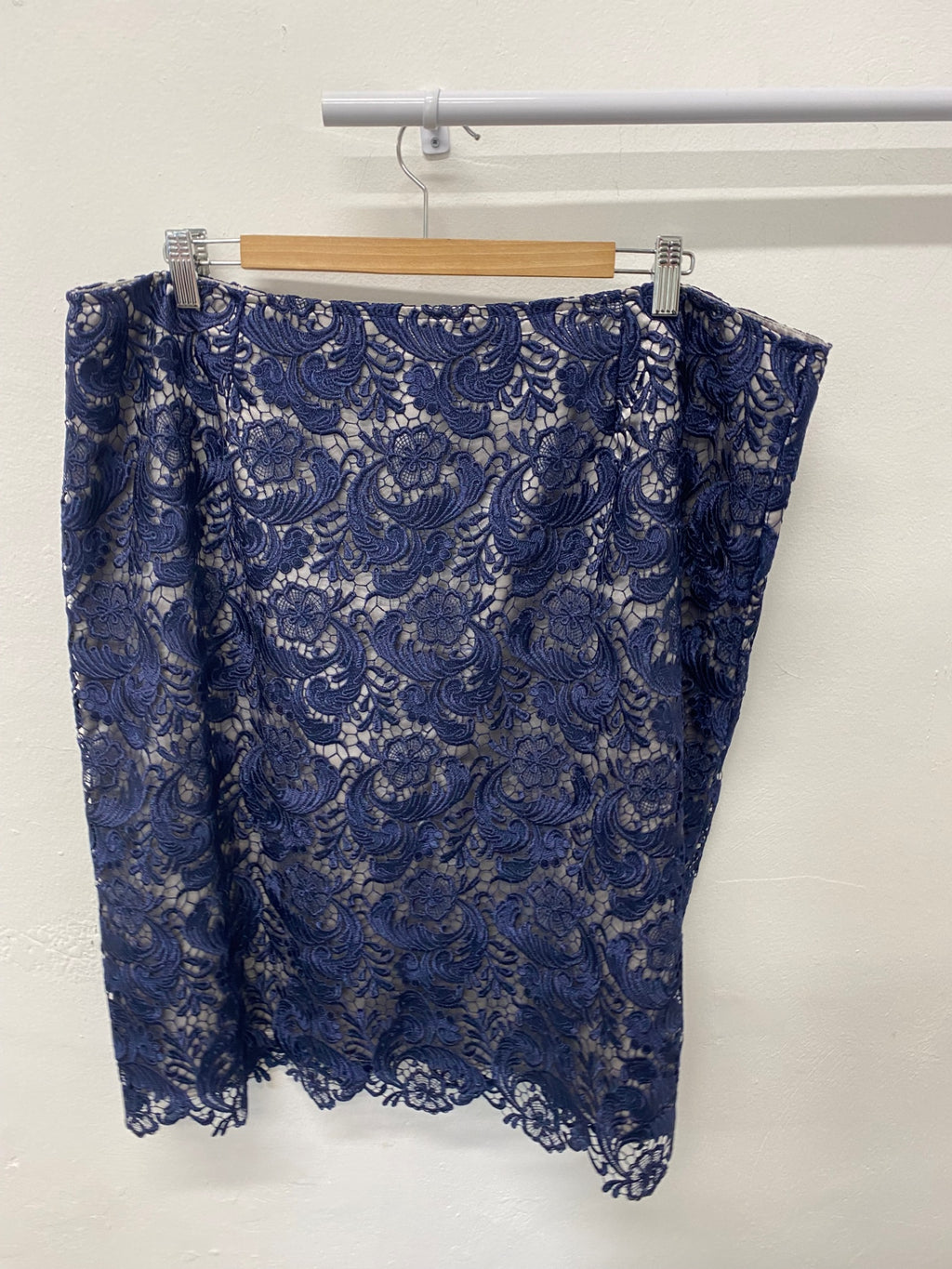Fabulous Jacques Vert occasion MOd Outfit set uk22/ 24 Navy Blue AS602