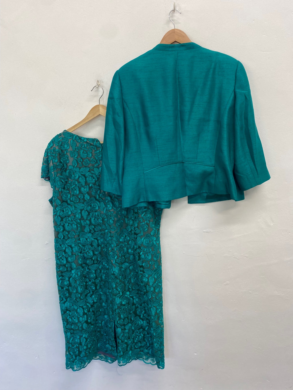 Fabulous Jacques Vert occasional MOB Party outfit UK24 Teal AS602