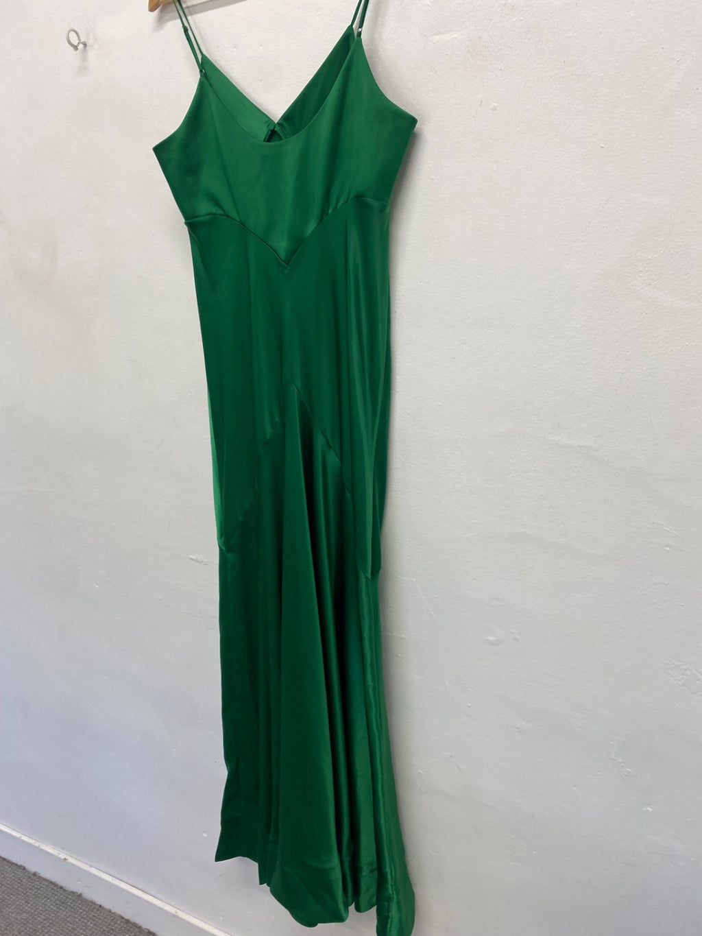 Fabulous Amanda  evening  Dress UK14 emerald Green JW603