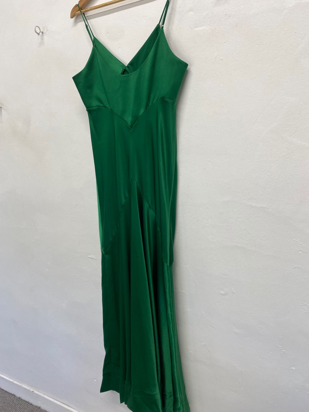 Fabulous Amanda  evening  Dress UK14 emerald Green JW603
