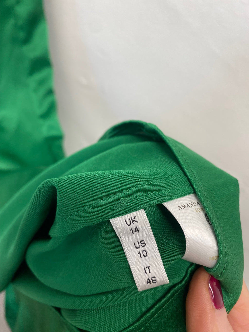 Fabulous Amanda  evening  Dress UK14 emerald Green JW603