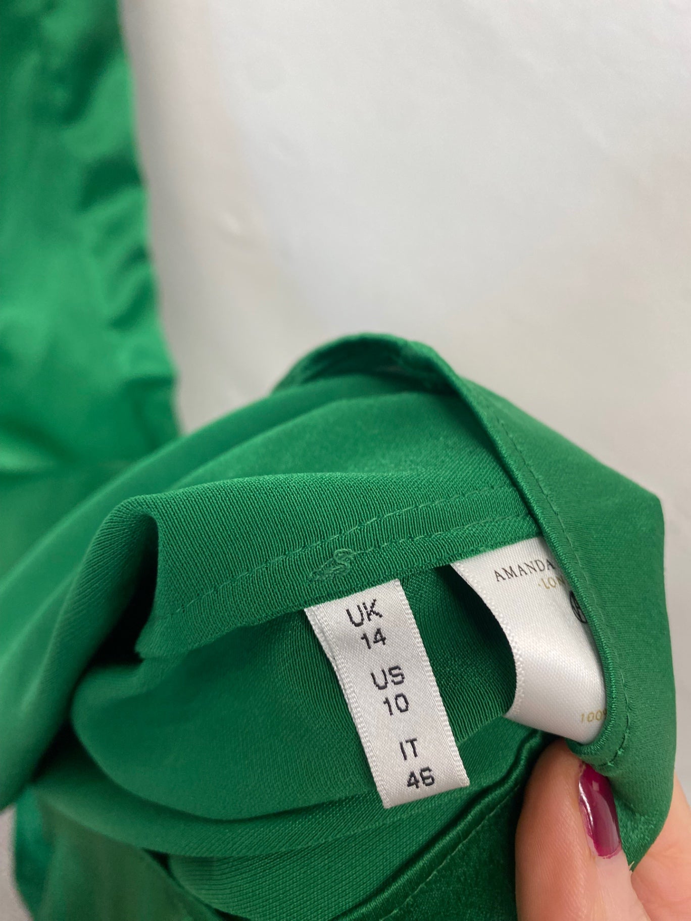 Fabulous Amanda  evening  Dress UK14 emerald Green JW603