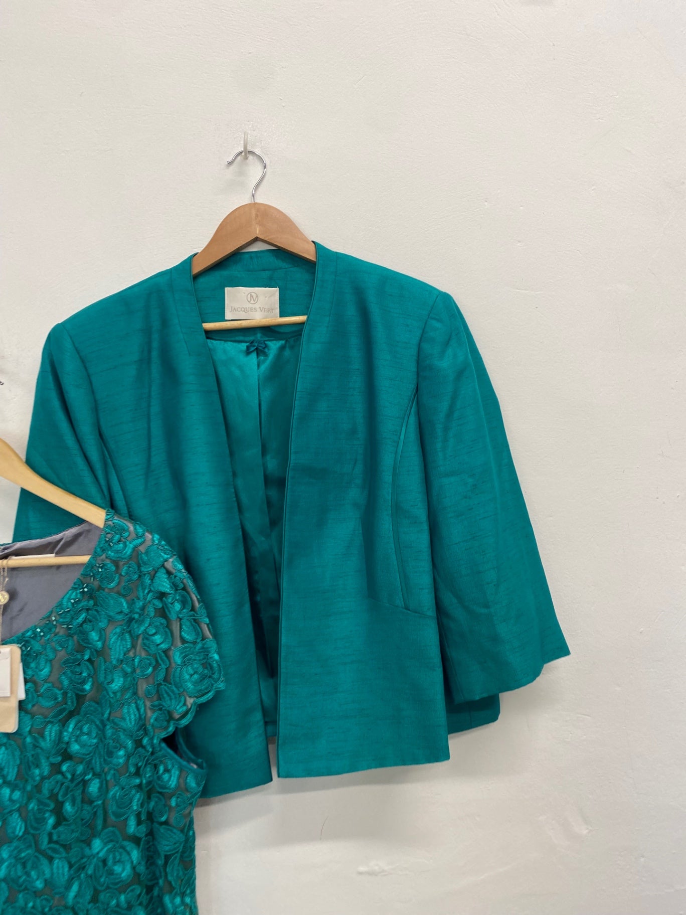 Fabulous Jacques Vert occasional MOB Party outfit UK24 Teal AS602