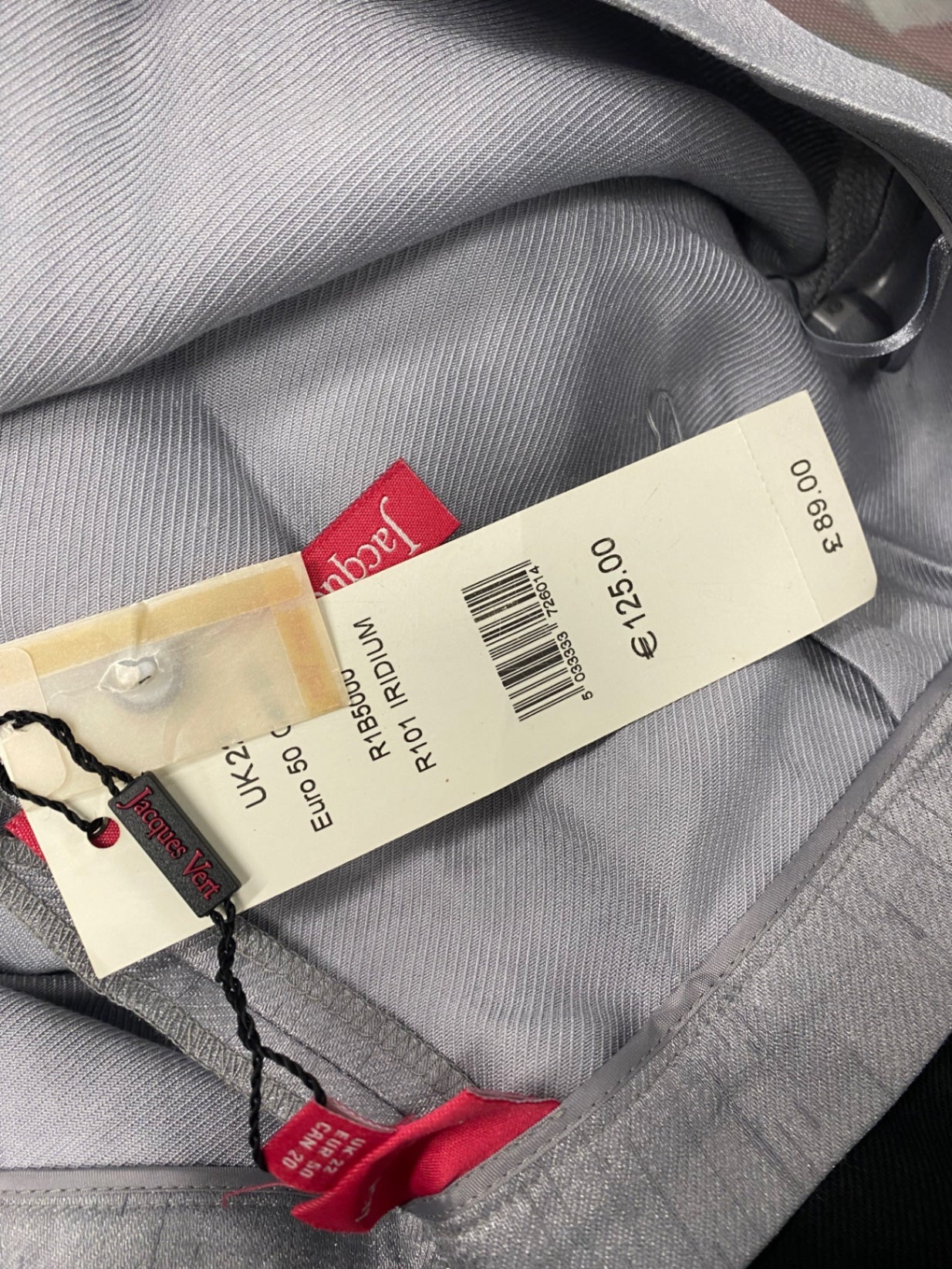 Fabulous Jacques Vert occasional trousers  UK22 Grey AS602