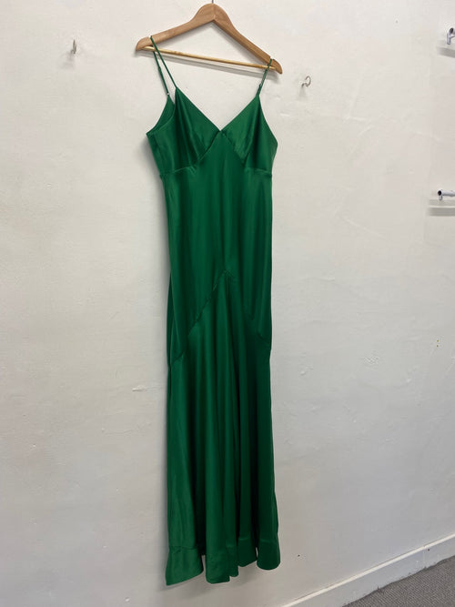 Fabulous Amanda  evening  Dress UK14 emerald Green JW603
