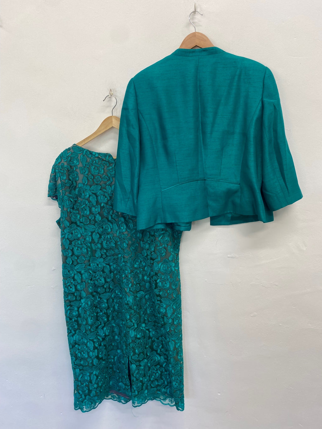 Fabulous Jacques Vert occasional MOB Party outfit UK24 Teal AS602