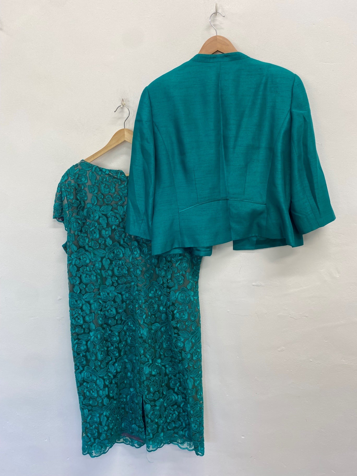Fabulous Jacques Vert occasional MOB Party outfit UK24 Teal AS602