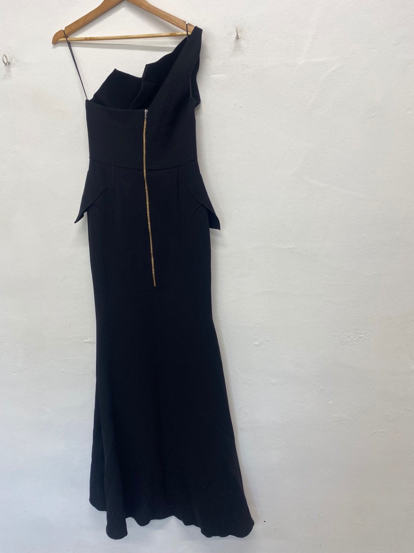Fabulous NET-A-PORTER x Roland Mouret Evening Dress UK12 Black JW603