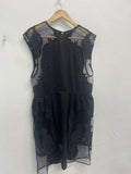 Fabulous Alice McCall boho lace mini Dress Uk8 Black JW603