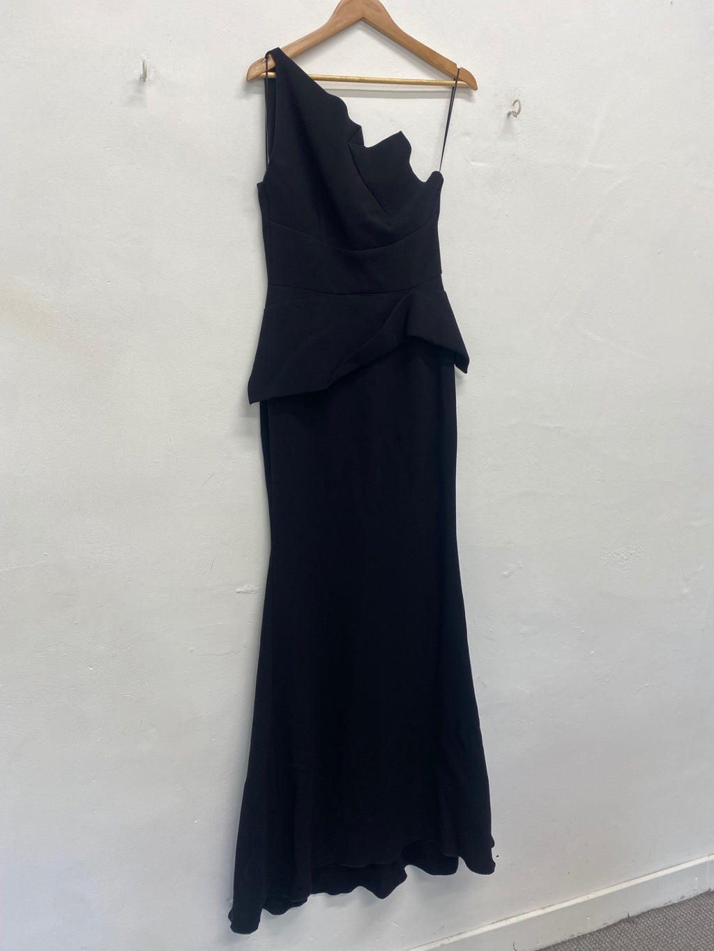 Fabulous NET-A-PORTER x Roland Mouret Evening Dress UK12 Black JW603