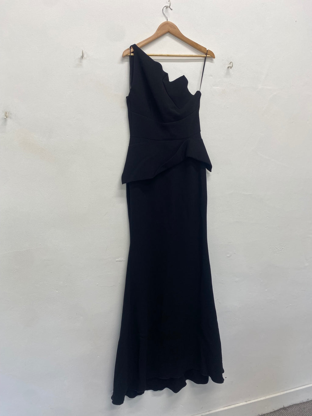 Fabulous NET-A-PORTER x Roland Mouret Evening Dress UK12 Black JW603