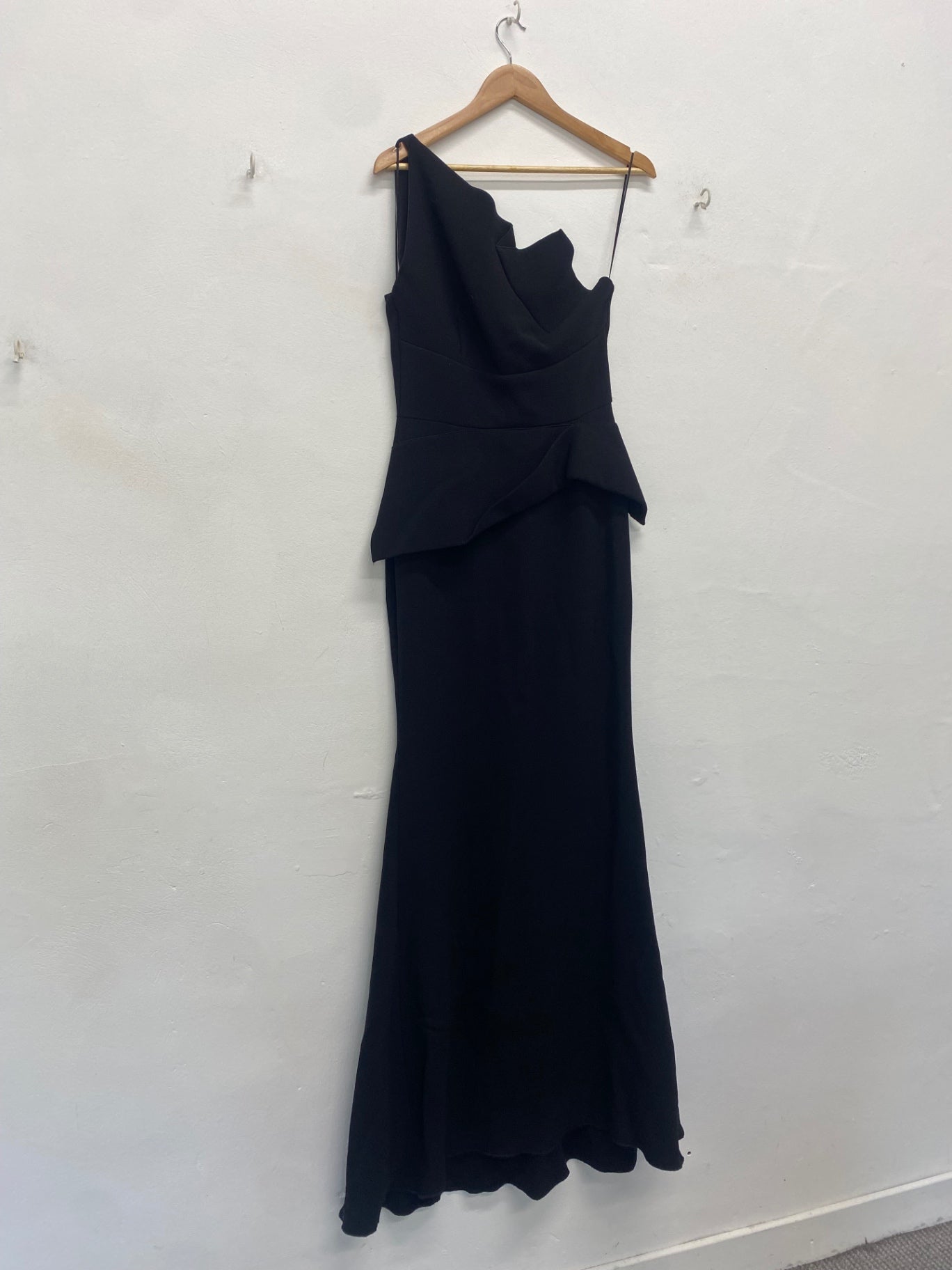 Fabulous NET-A-PORTER x Roland Mouret Evening Dress UK12 Black JW603