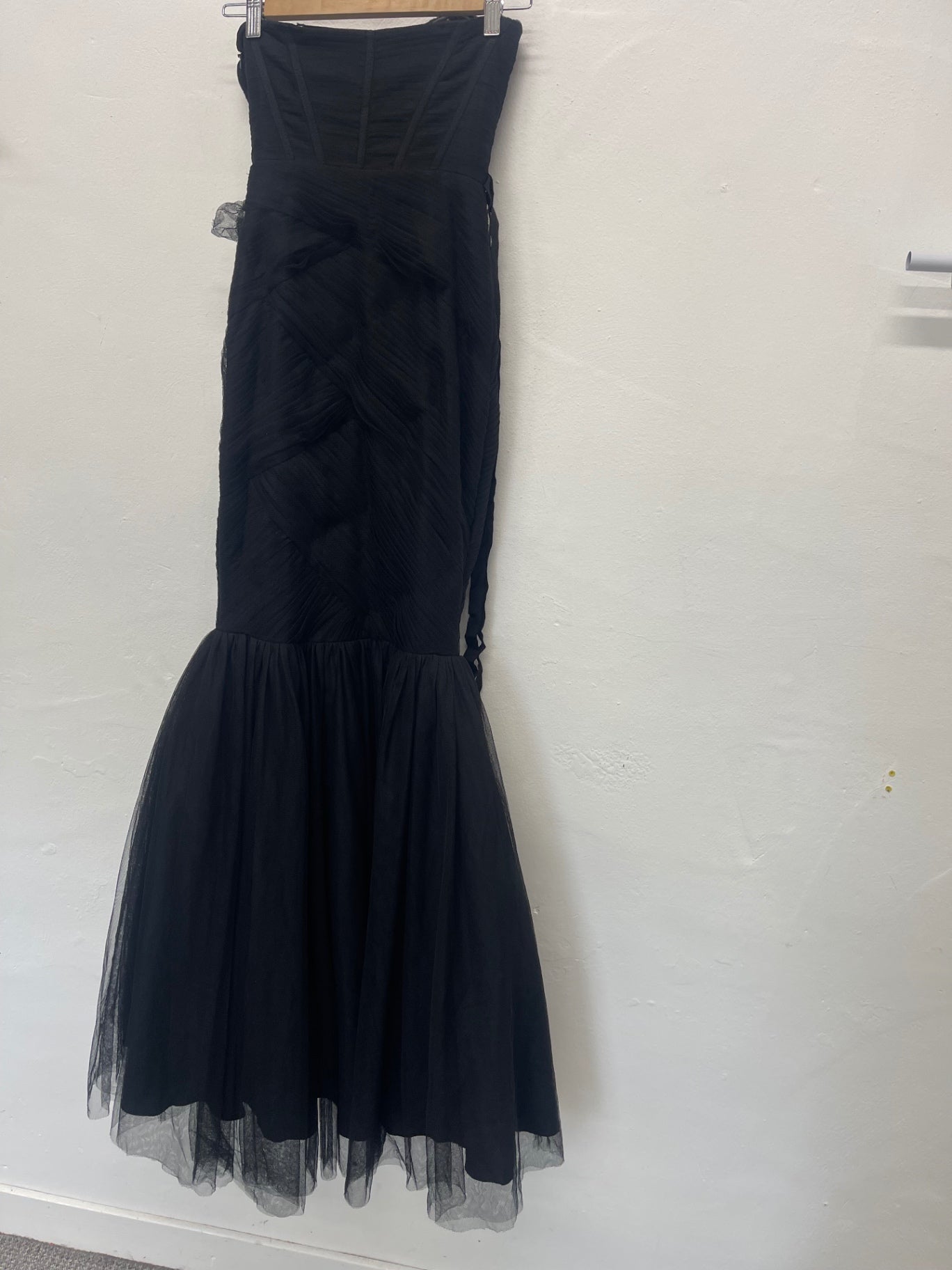 Fabulous Monique Lhuillier bridesmaid party Dress Uk4 Black JW603