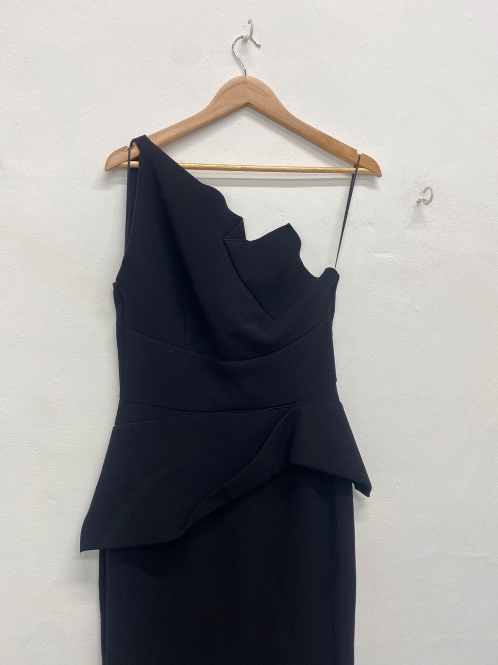 Fabulous NET-A-PORTER x Roland Mouret Evening Dress UK12 Black JW603