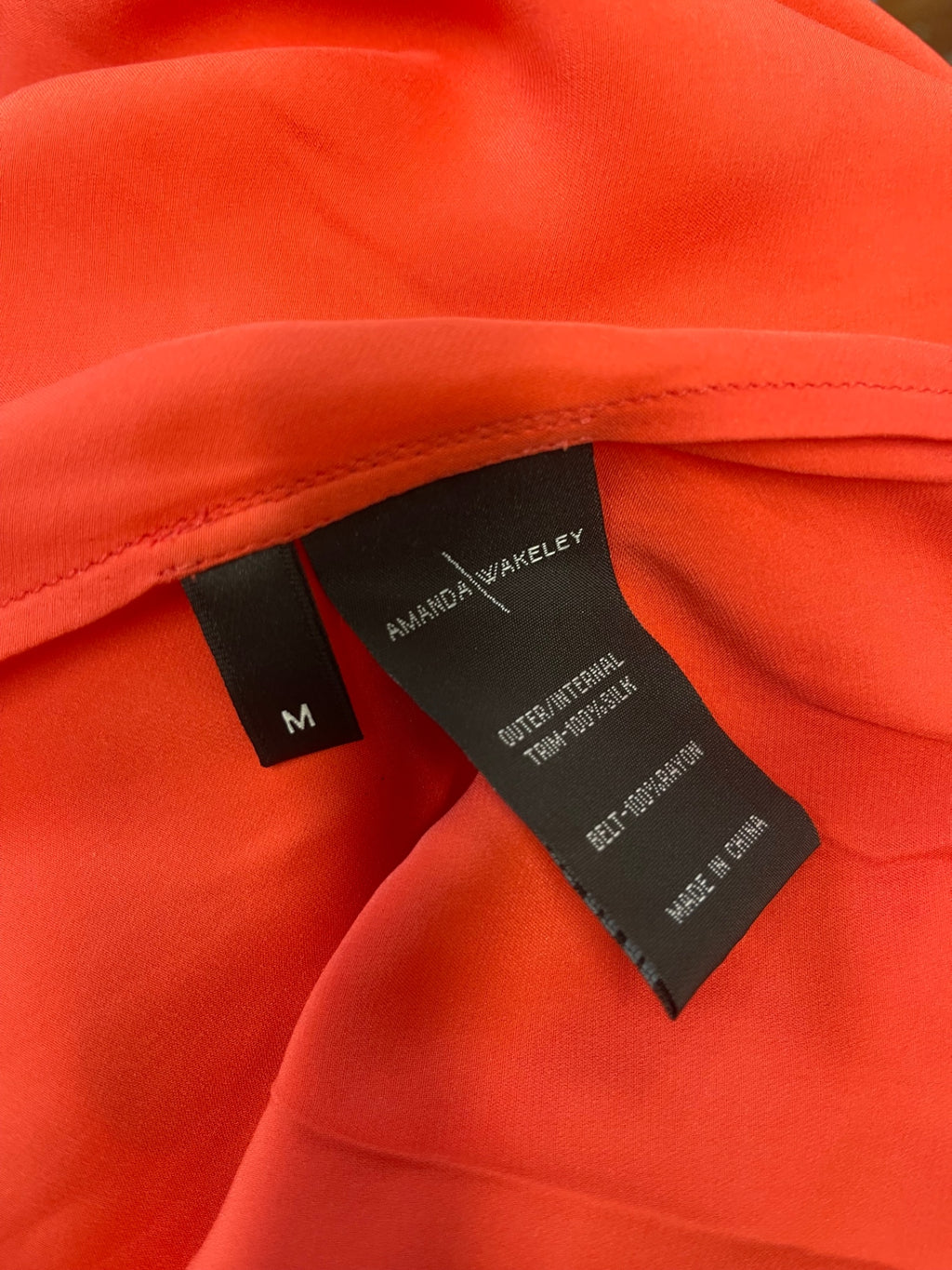 DRY CLEAN Fabulous Amanda Wakeley slip Dress UkM Red jW603