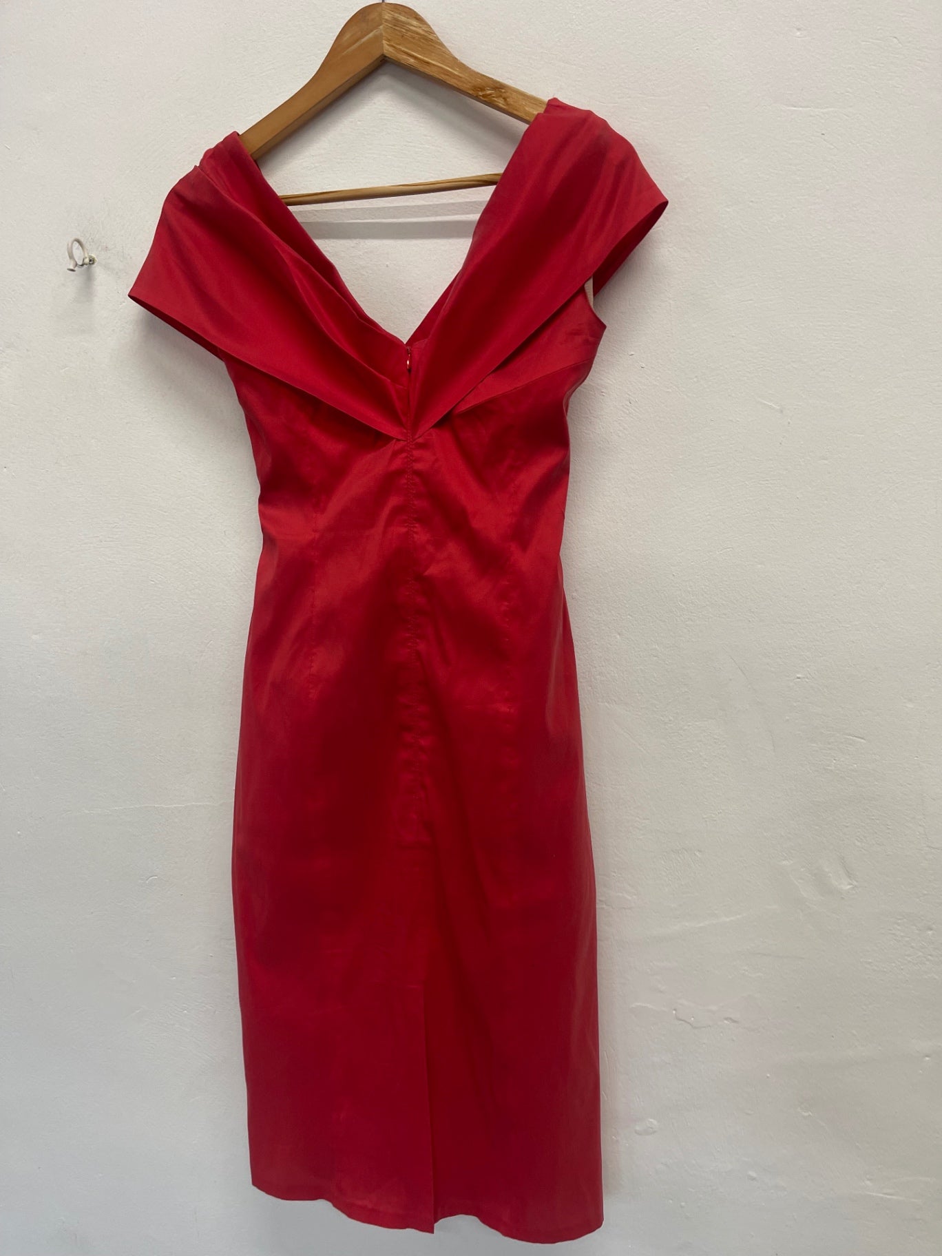 Fabulous Talbot Runhof Mobina4 Dress Eur36 Uk8 Red JW603