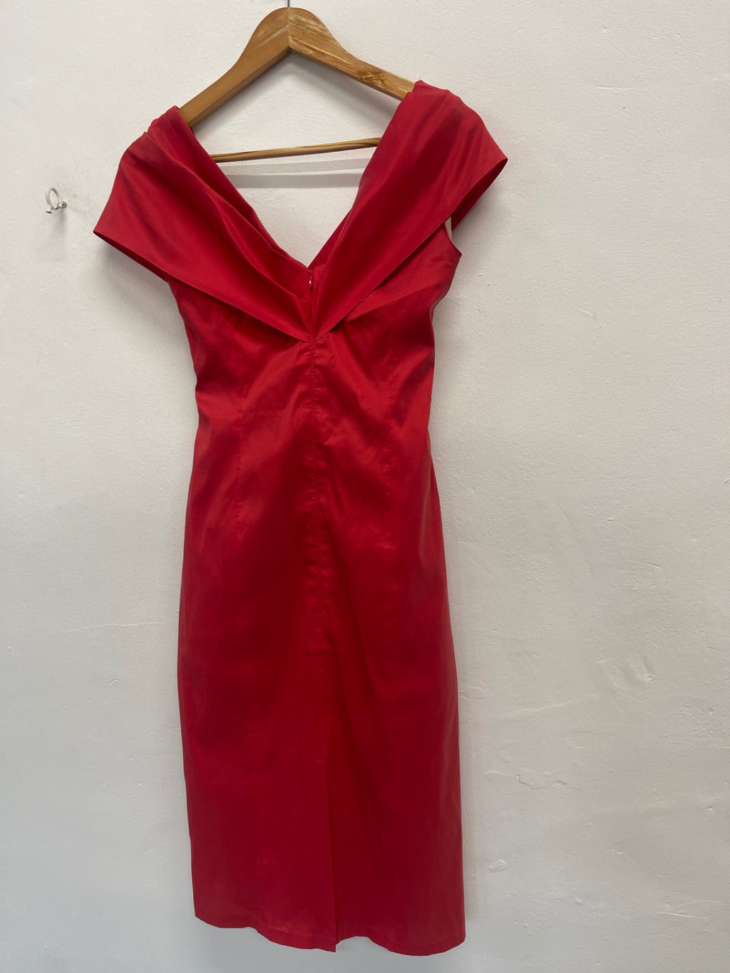 Fabulous Talbot Runhof Mobina4 Dress Eur36 Uk8 Red JW603