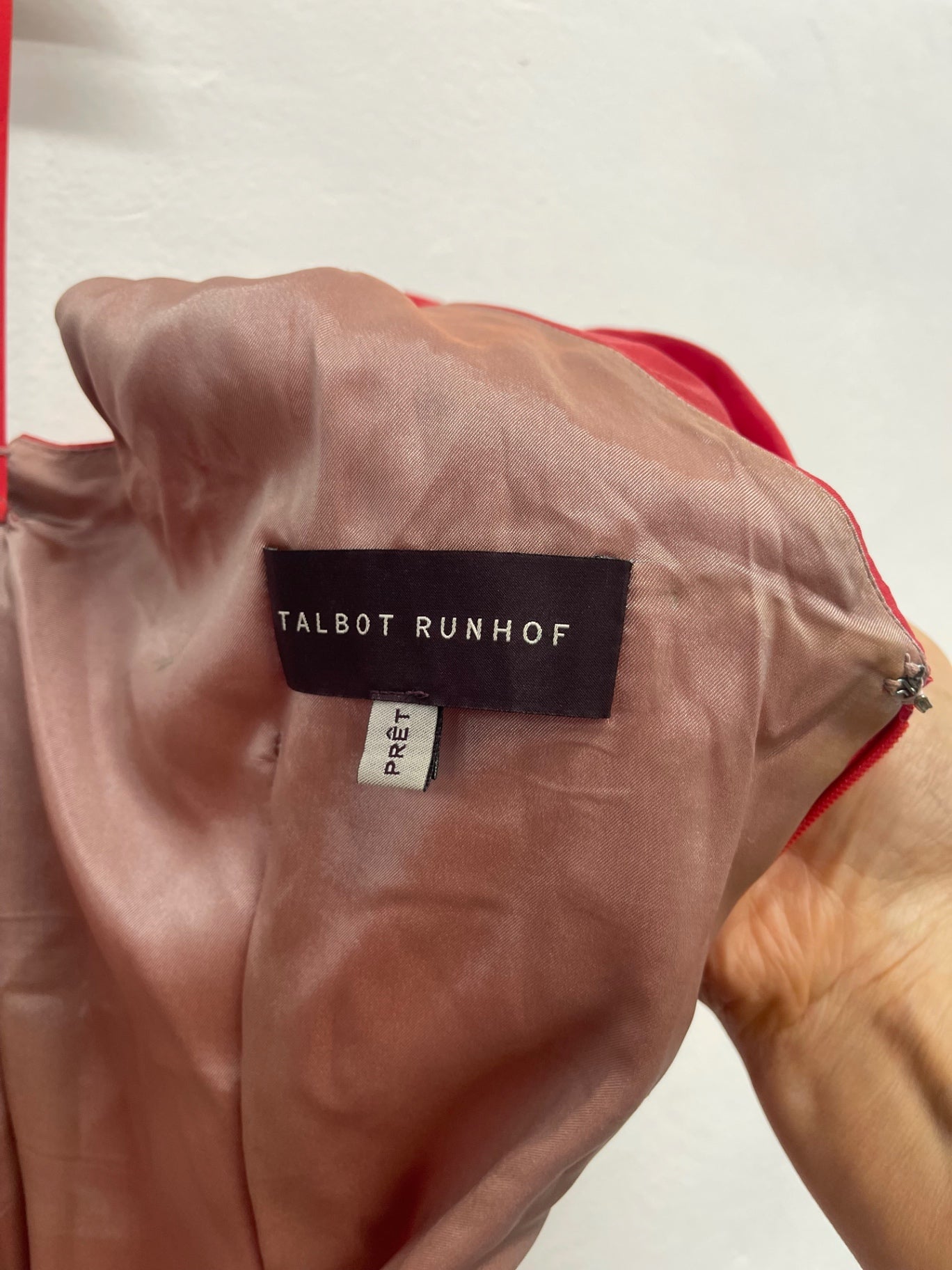 Fabulous Talbot Runhof Mobina4 Dress Eur36 Uk8 Red JW603