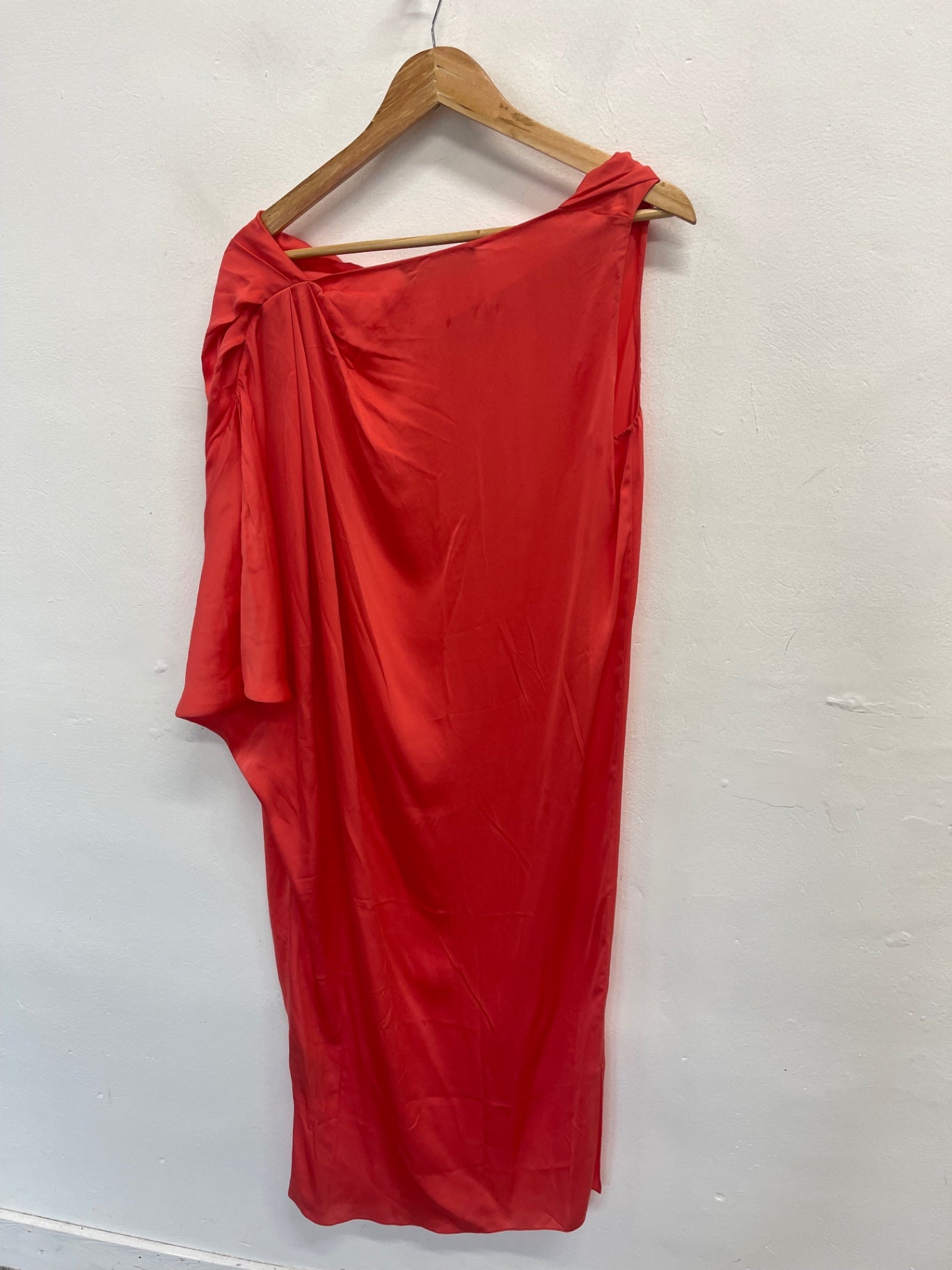 DRY CLEAN Fabulous Amanda Wakeley slip Dress UkM Red jW603