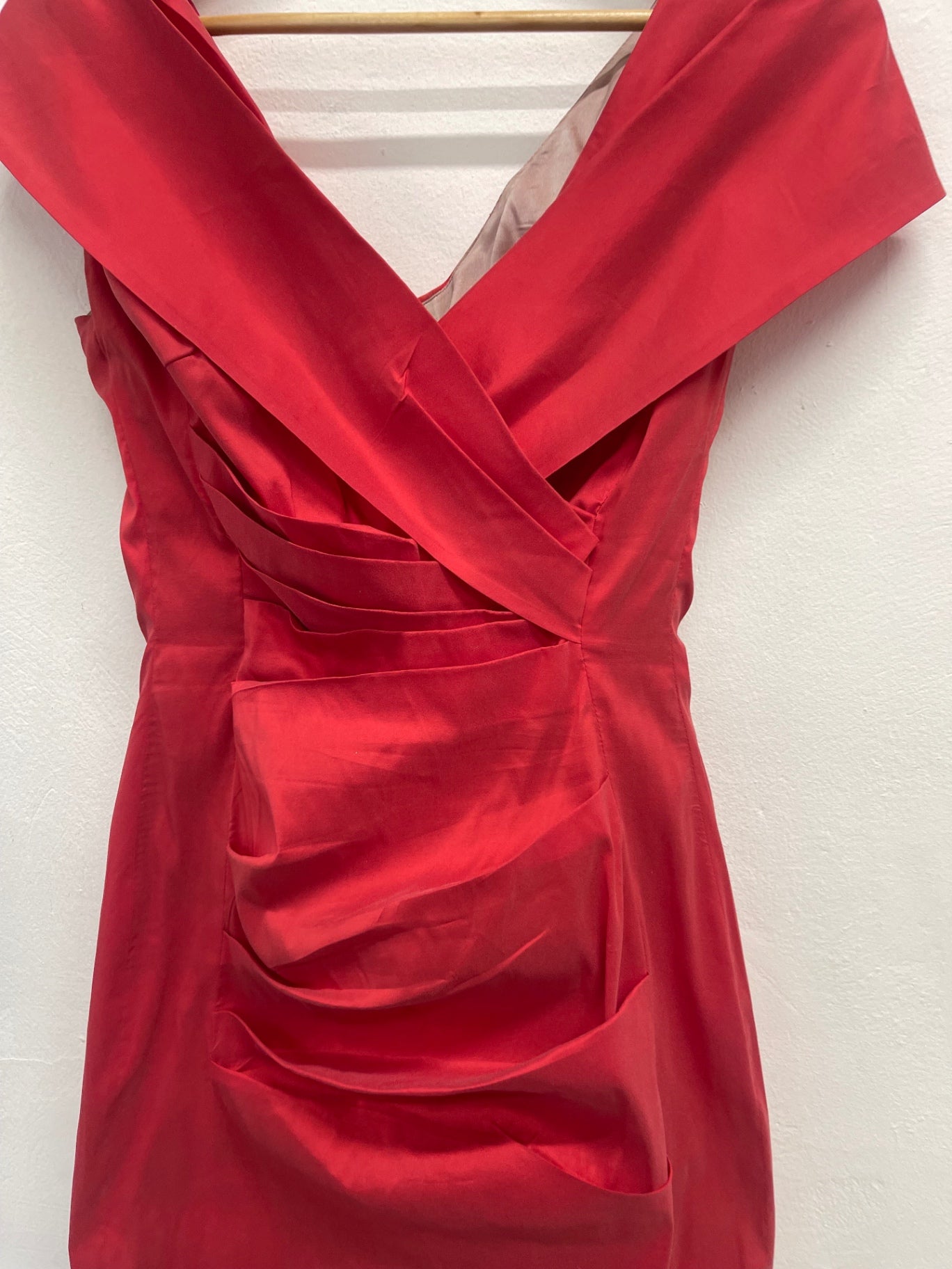 Fabulous Talbot Runhof Mobina4 Dress Eur36 Uk8 Red JW603