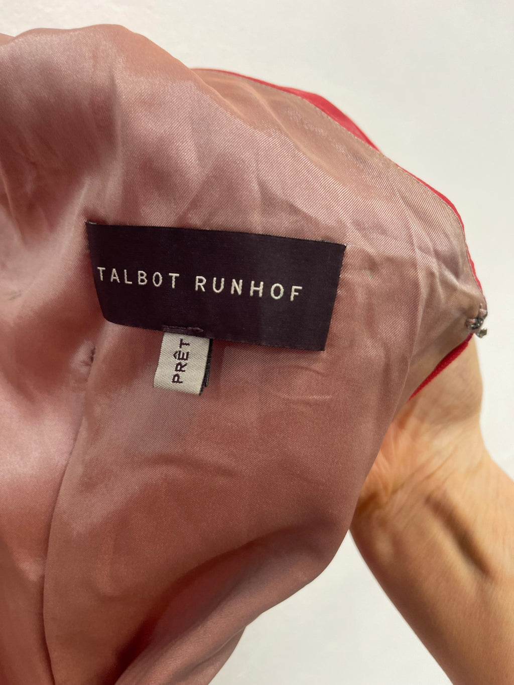 Fabulous Talbot Runhof Mobina4 Dress Eur36 Uk8 Red JW603