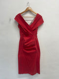 Fabulous Talbot Runhof Mobina4 Dress Eur36 Uk8 Red JW603