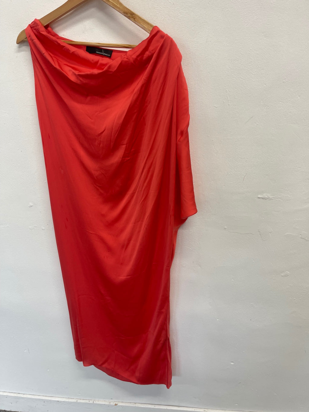 DRY CLEAN Fabulous Amanda Wakeley slip Dress UkM Red jW603