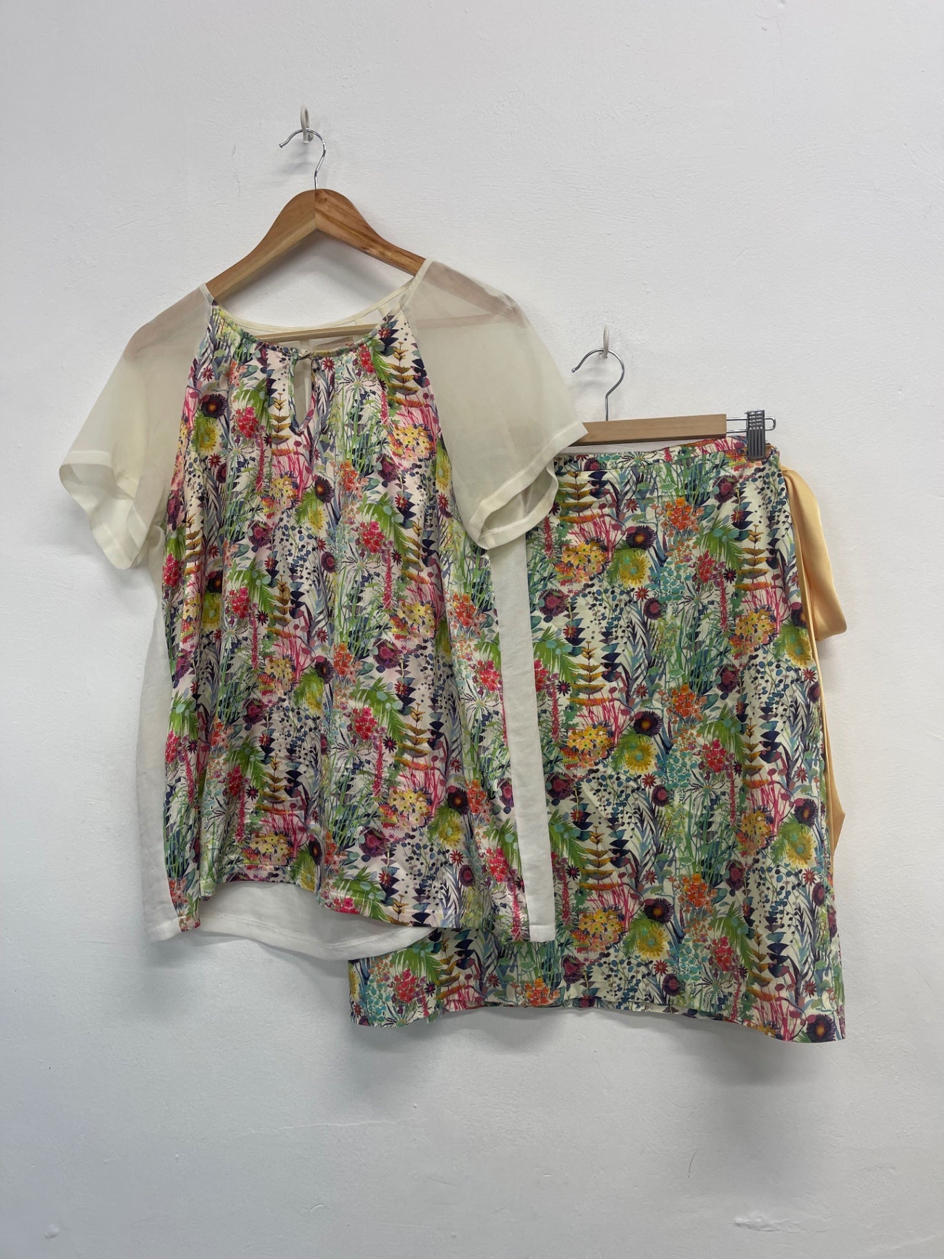 Wash Fabulous Avoca floral silk outfit