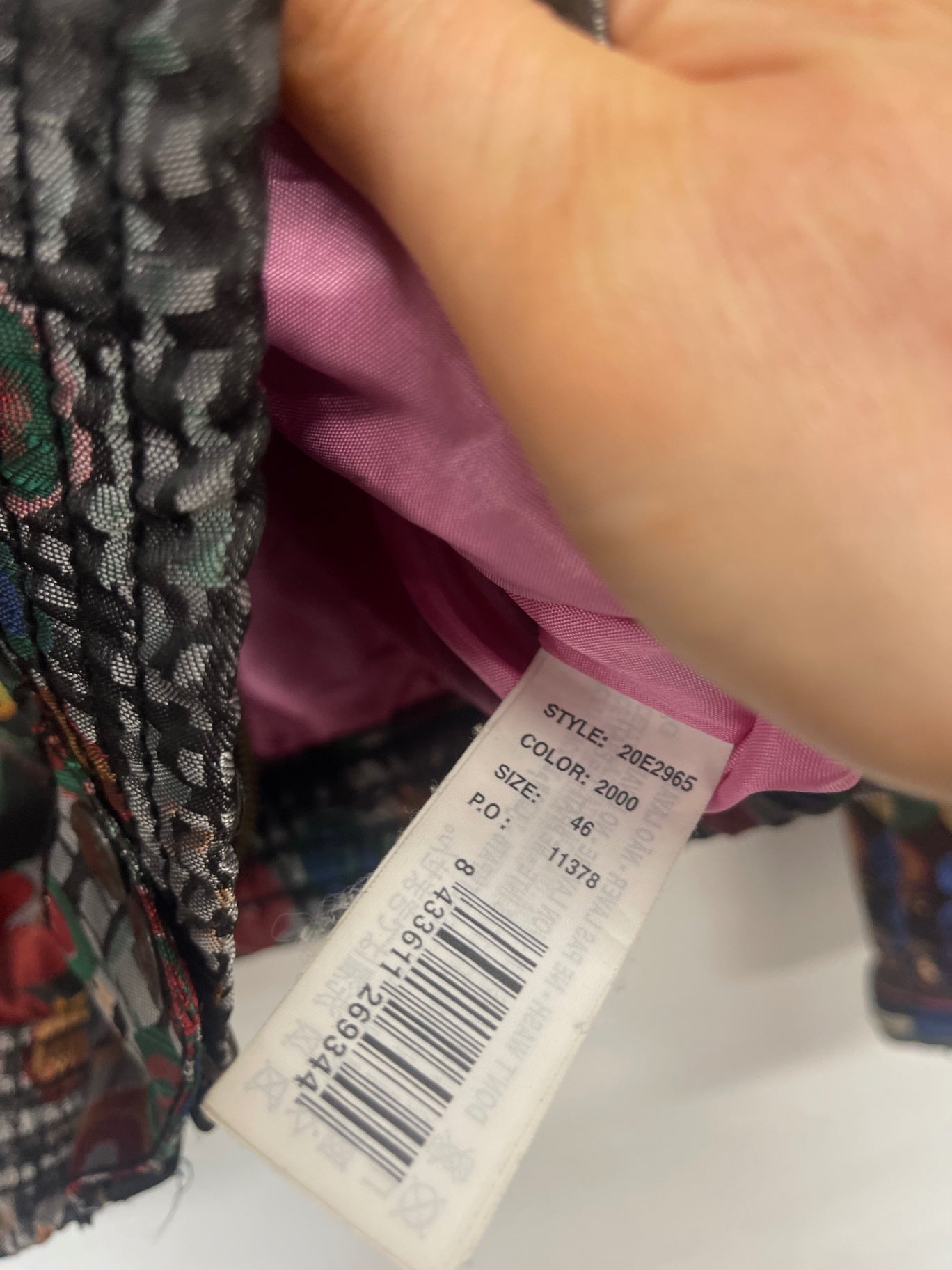 Fabulous Desigual bright fun bomber Jacket  Uk16 Multicoloured kW605