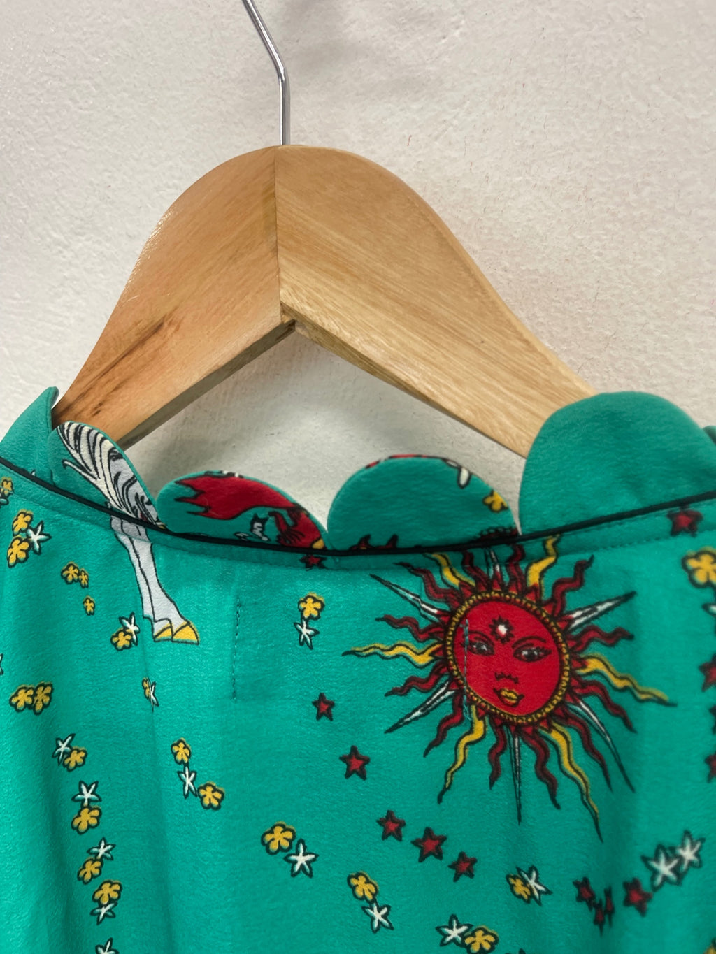 Fabulous Anami Janine unicorn wrap Dress UkXL uk14  Teal KW605 