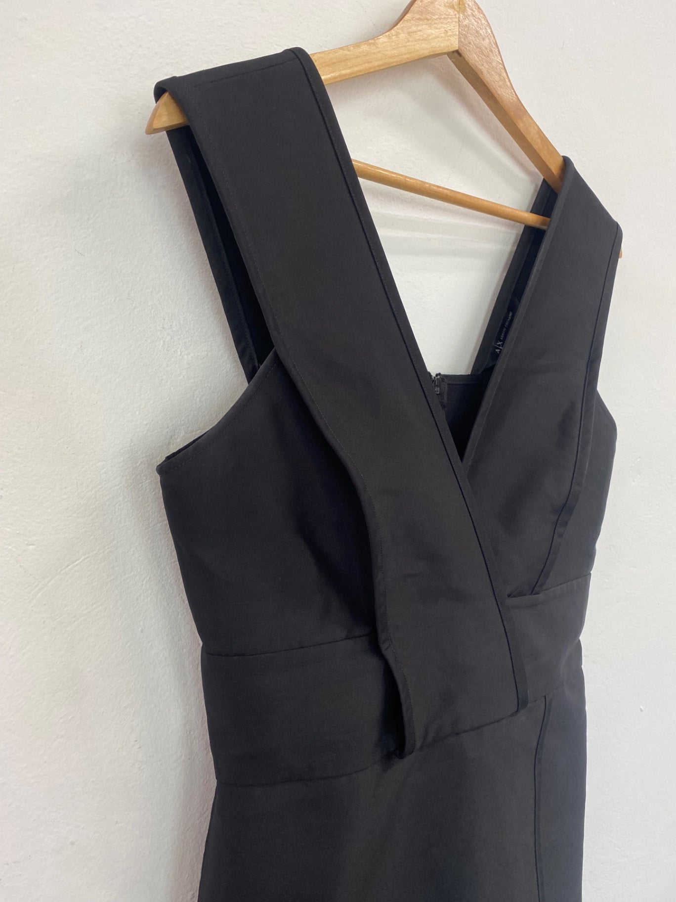 Fabulous Armani Exchange Cocktail Dress UK10 Black classic JW603